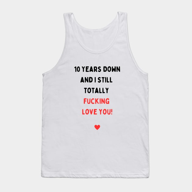 10th anniversary Tank Top by reesea